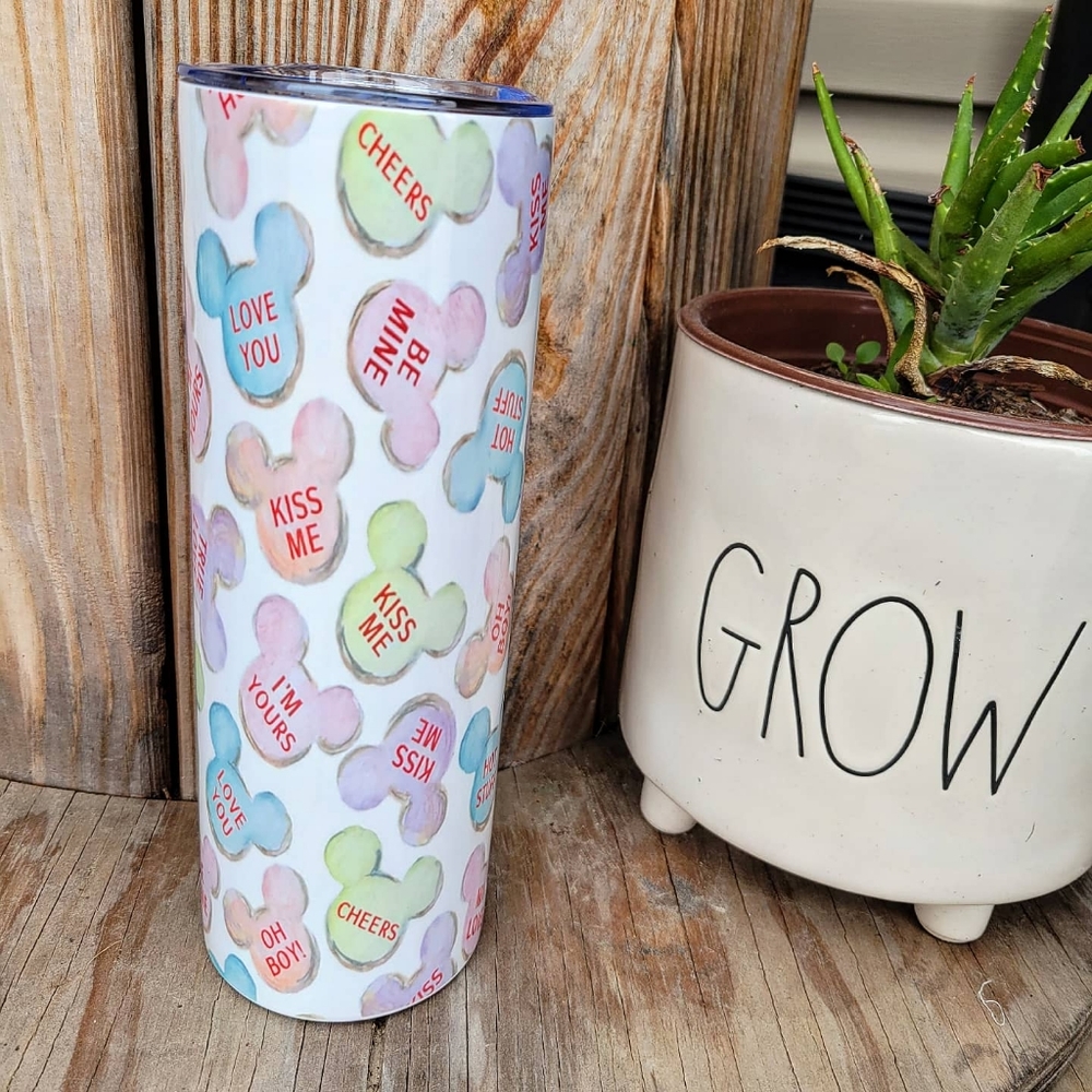 Disney Valentines tumbler
